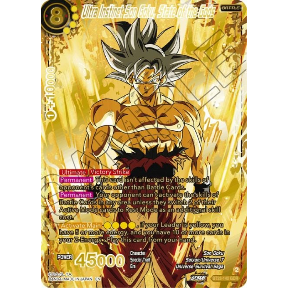 Dragon Ball Super Card Game - Masters - Perfect Combination - Sleeved Booster - ENG