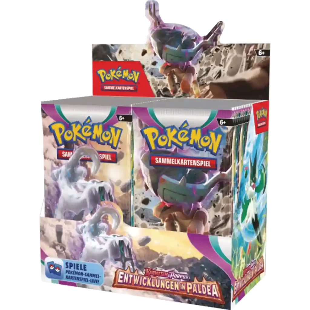 Pokémon Card Game Entwicklungen in Paldea Display - 36 Boostern DE