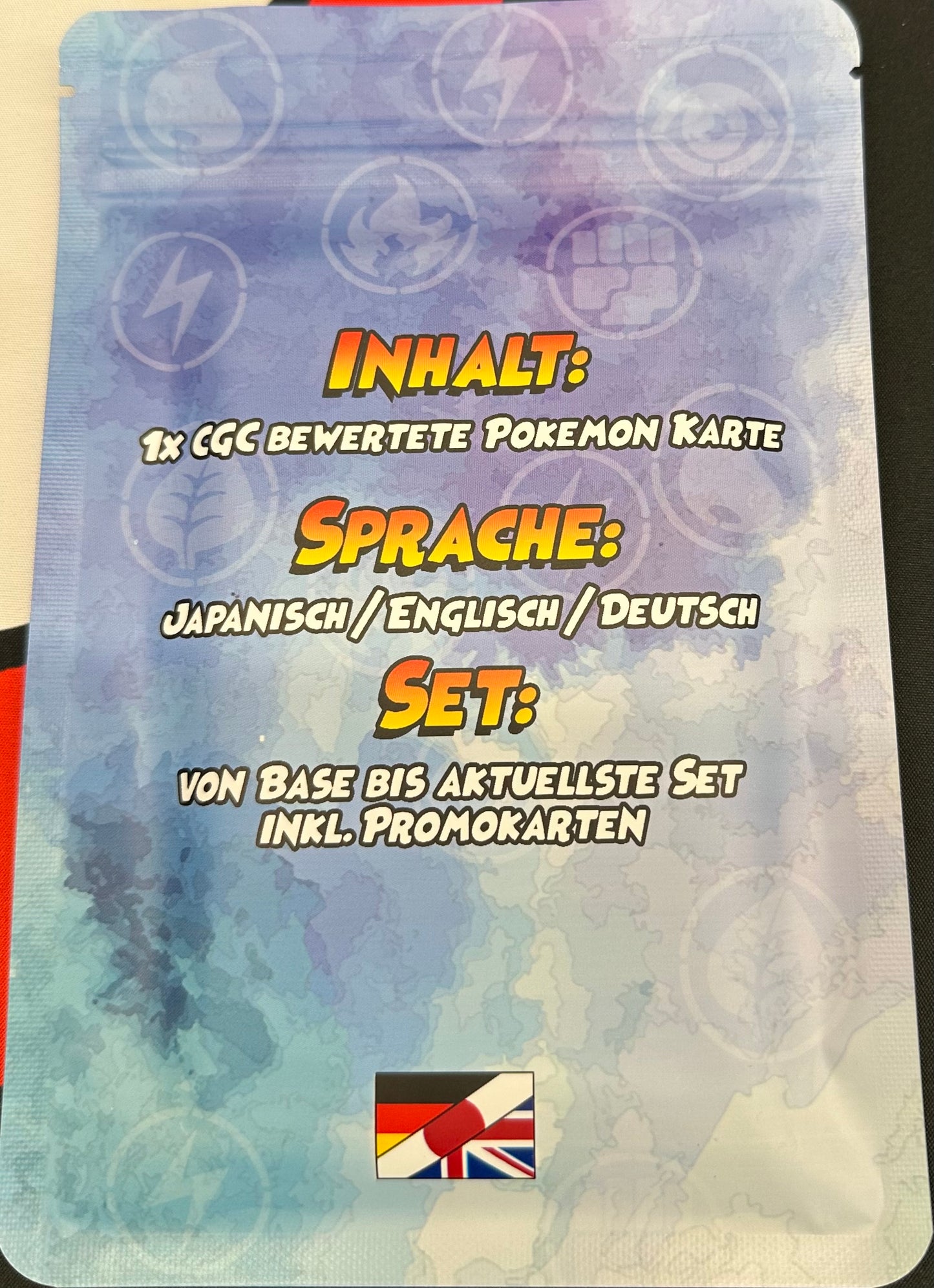 Pokémon CGC Karte Mystery SLAB
