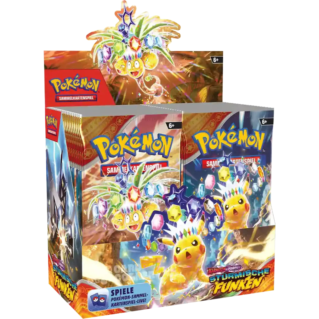 Pokémon Card Game Stürmische Funken Display - DE