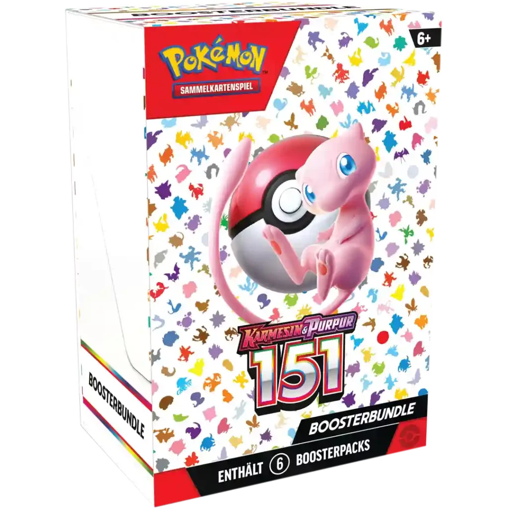 Pokémon Card Game 151 - Booster Bundle DE