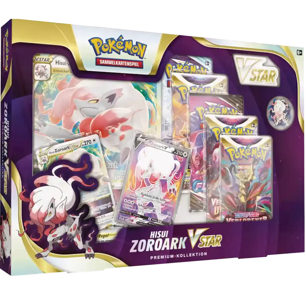 Pokémon Card Game Hisui Zoroark V-Star - Premium Kollektion - DE