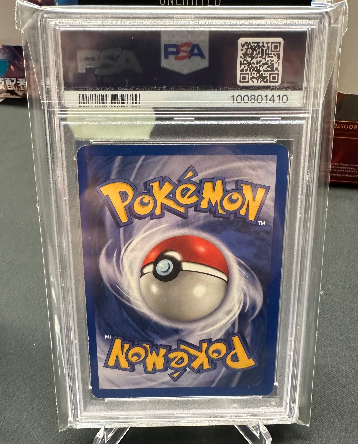 Pokémon 2000 Rocket Dark Charizard-Holo PSA 6 - ENG