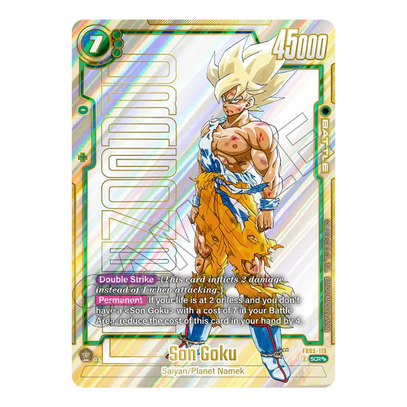 DRAGON BALL SUPER CARD GAME – FUSION WORLD – SB01: MANGA BOOSTER – ENG