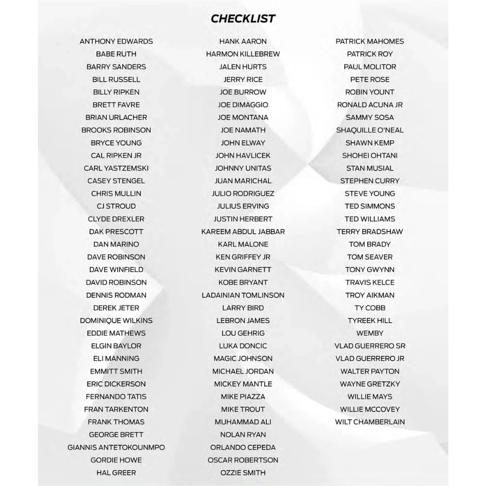 Jersey Fusion 2025 Legendary Collection - Hobby Box