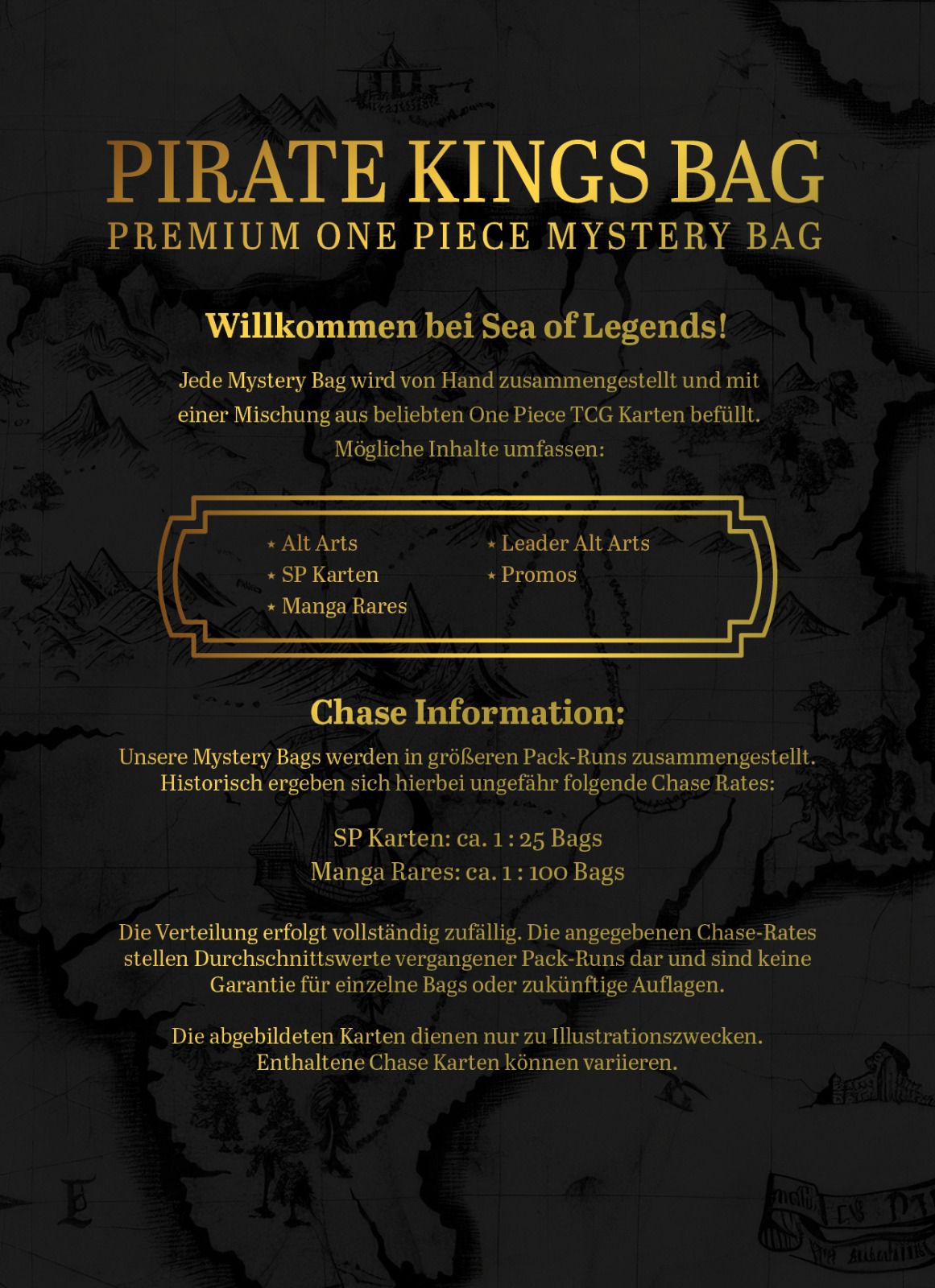 One Piece Pirate Kings Bag – Premium Mystery Bag