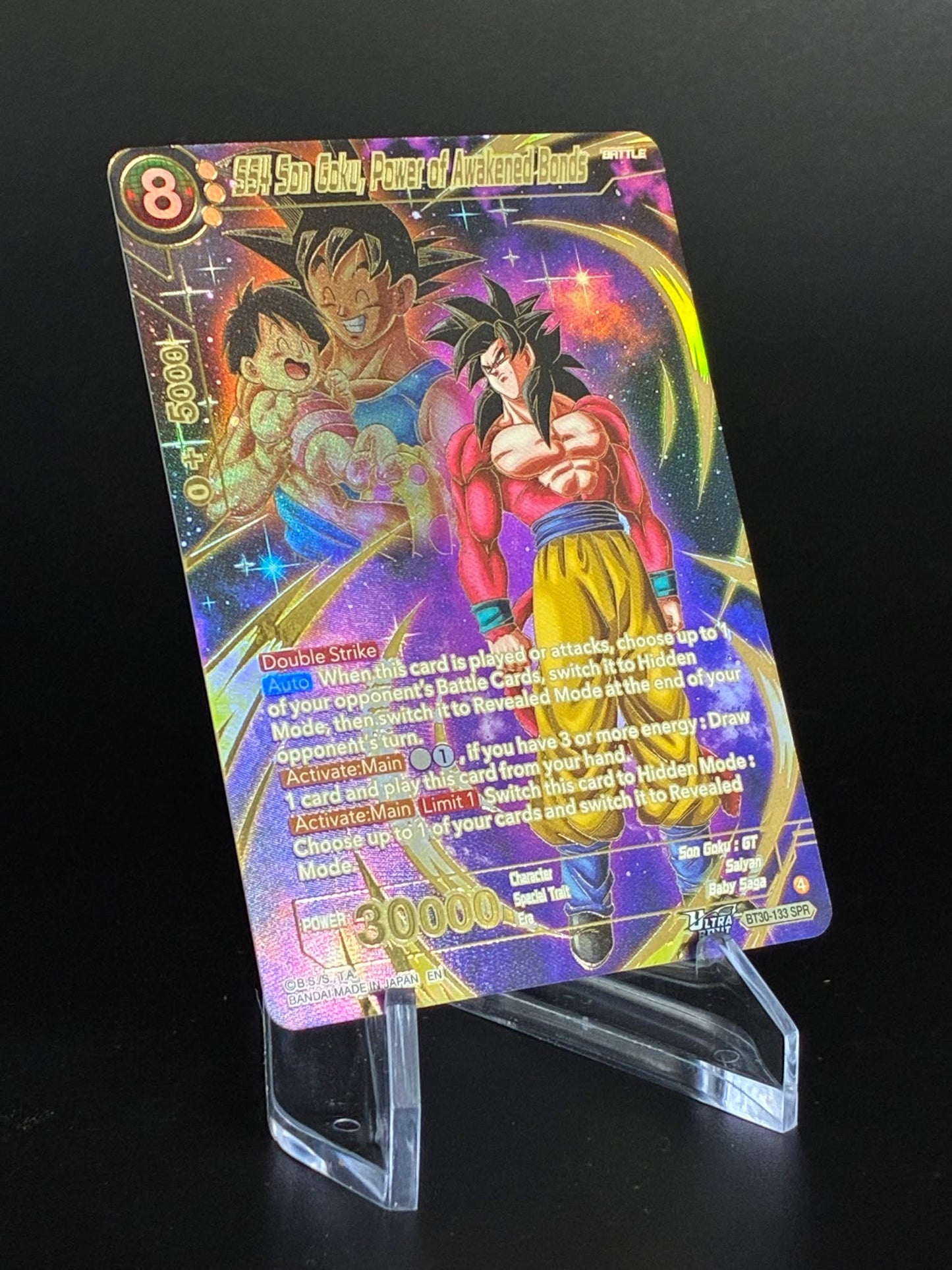 Dragon Ball Super Card Game - Masters Three Glorious Fighters- B30 - Booster Display - ENG