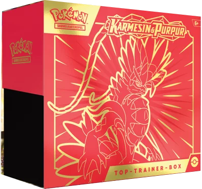 Pokémon Card Game Karmesin und Purpur - Top Trainer Box DE