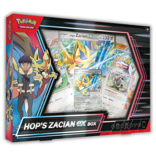 Pokémon Card Game - Hop's Zacian EX Box - ENG