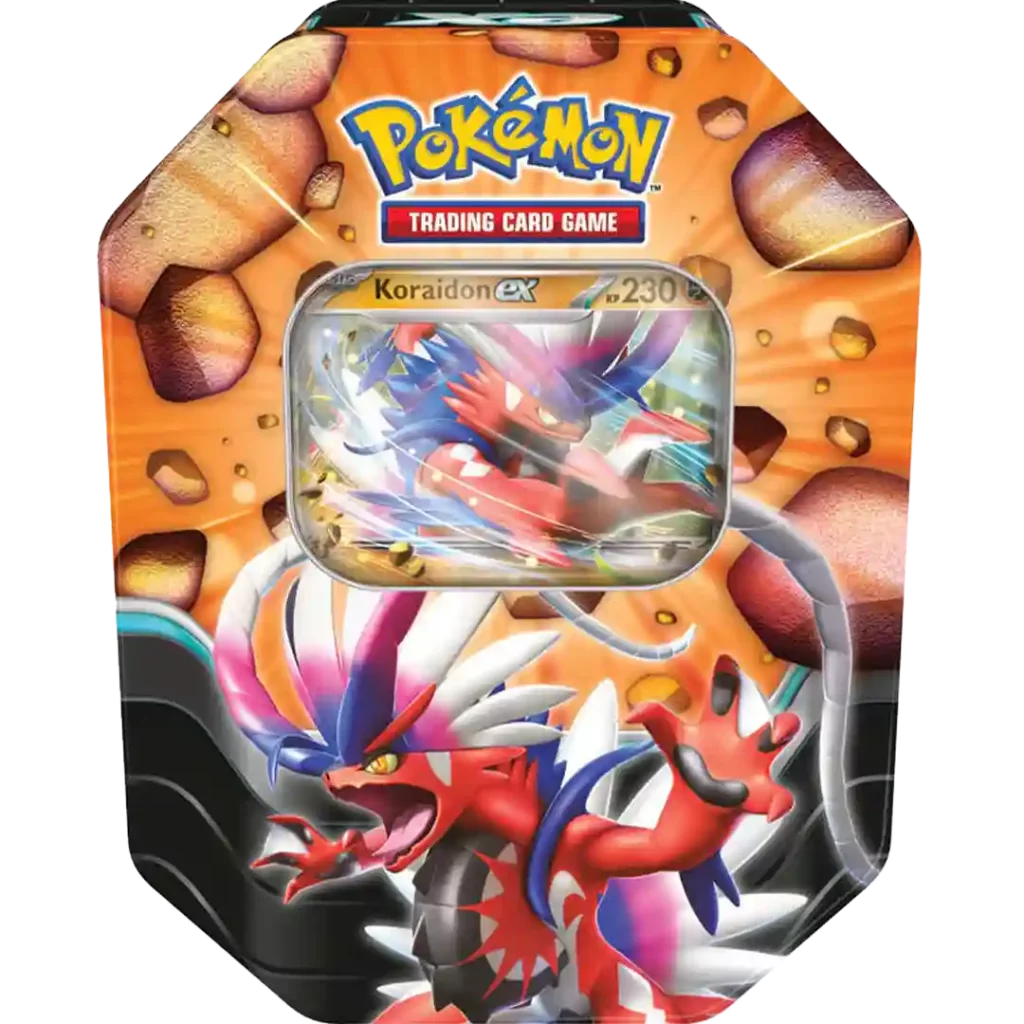 Pokémon Card Game Schlagkräftige Legenden Koraidon EX Tin Box - DE