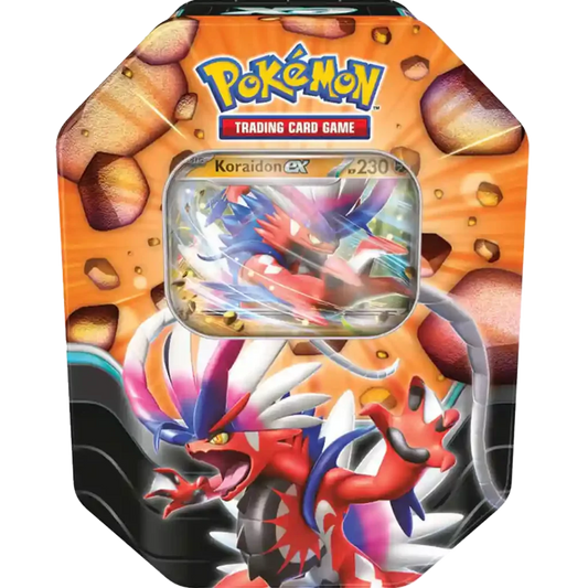 Pokémon Card Game Schlagkräftige Legenden Koraidon EX Tin Box - DE