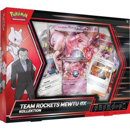 Pokémon Card Game - Team Rockets Mewtu-ex Box - DE
