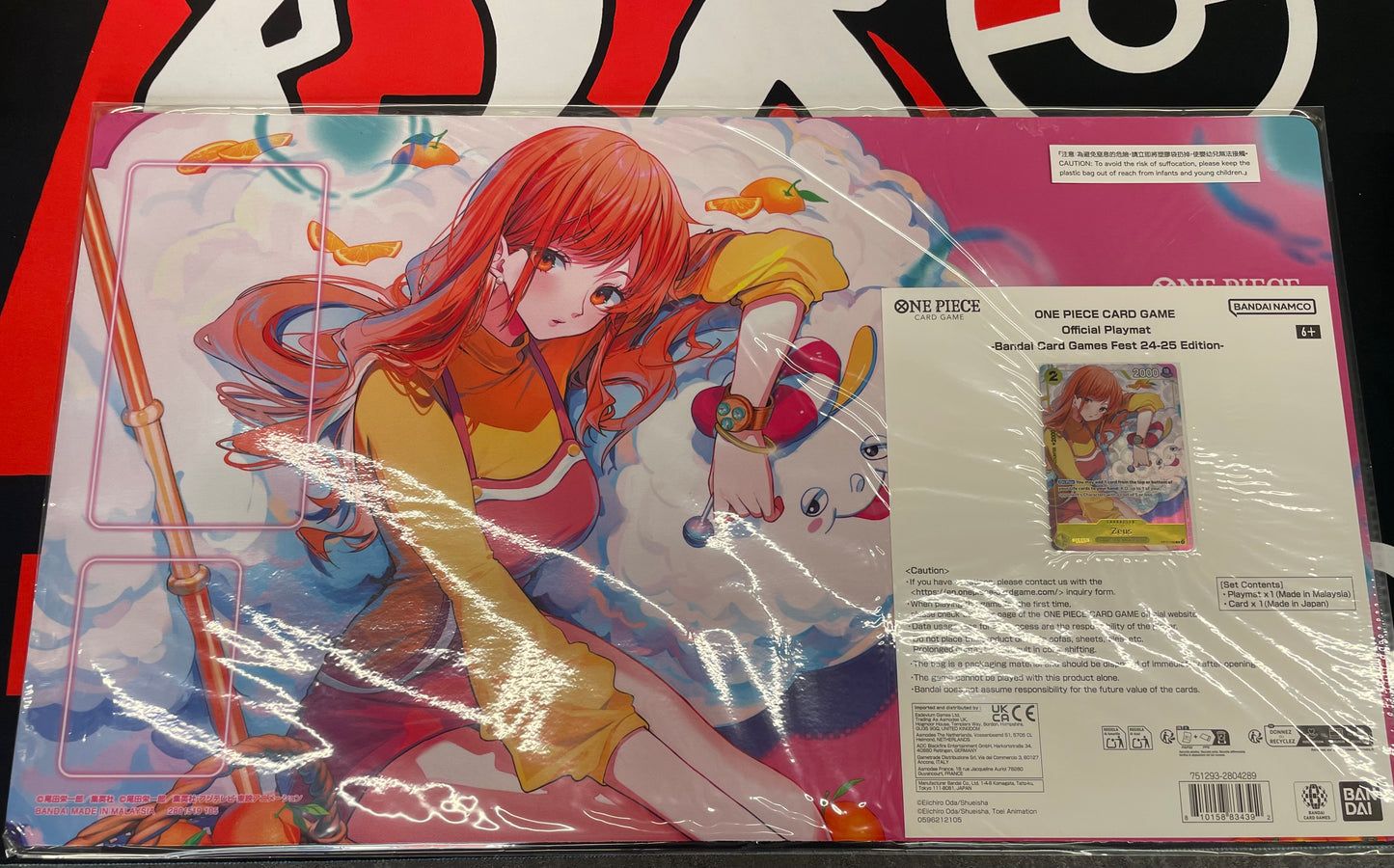 One Piece Card Game Official Playmat - Bandai Card Games Fest 24-25 Edition ENG