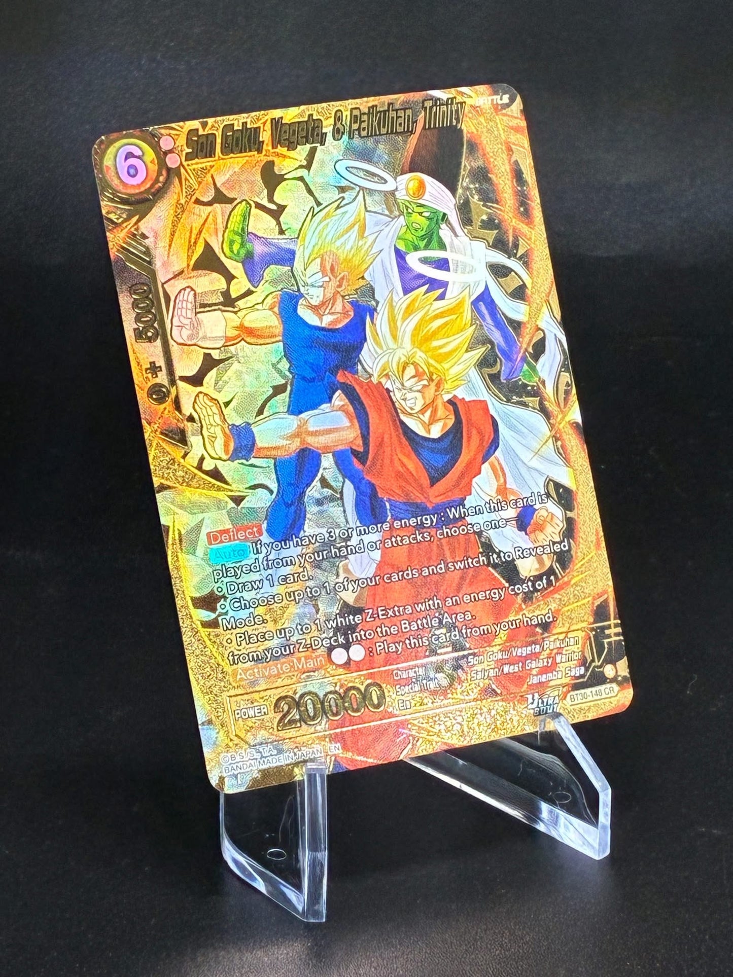 Dragon Ball Super Card Game - Masters Three Glorious Fighters- B30 - Booster Display - ENG