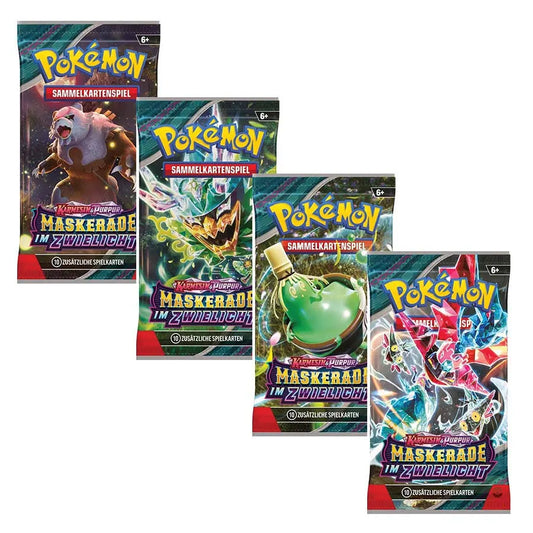 Pokémon Card Game Maskerade im Zwielicht Booster - DE