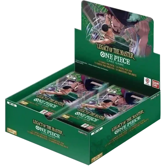 ONE PIECE CARD GAME – OP12 – LEGACY OF THE MASTER – BOOSTER DISPLAY - ENG