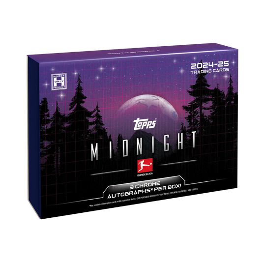 TOPPS MIDNIGHT BUNDESLIGA 24/25 – HOBBY BOX
