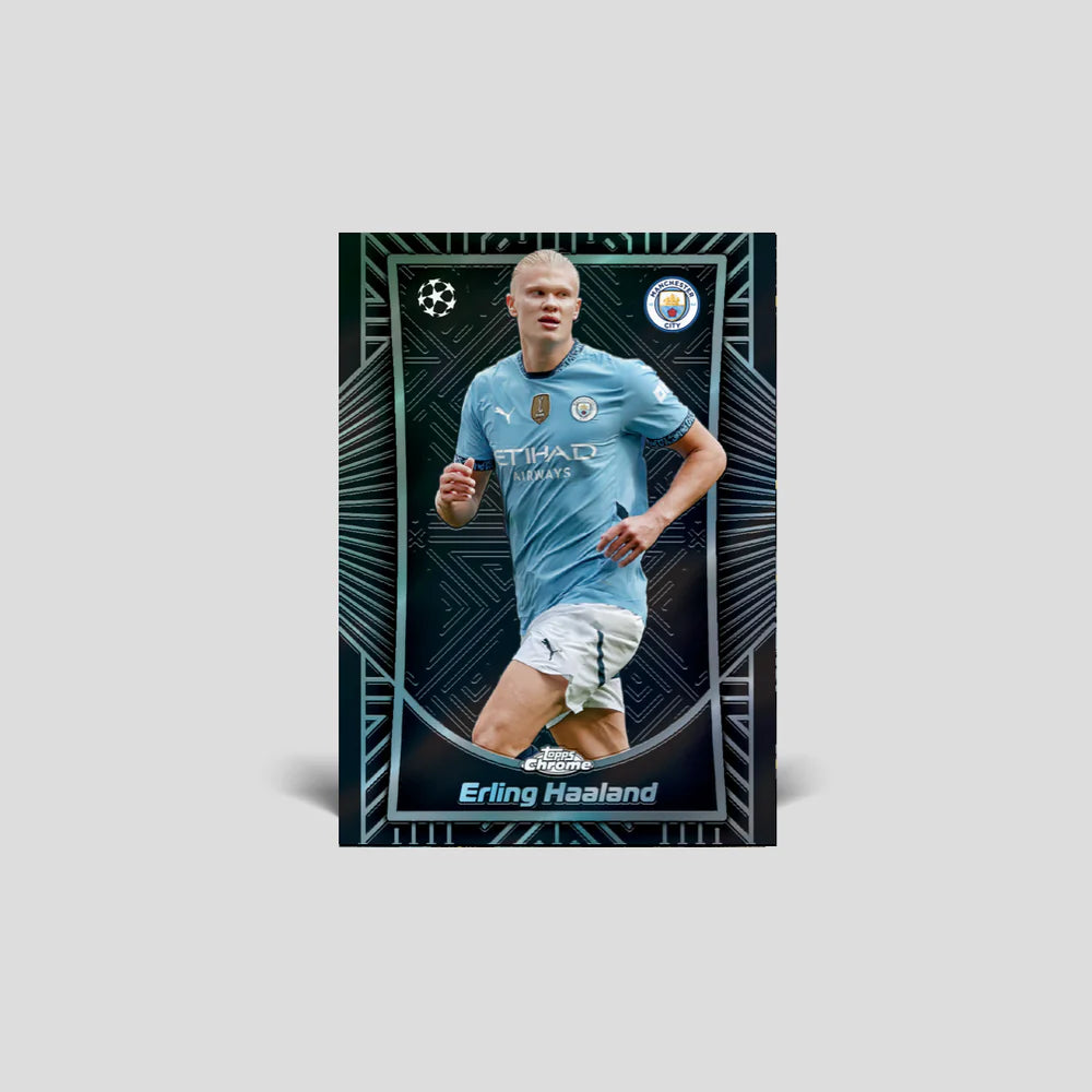 2024-25 Topps Chrome UEFA Club Competitions Hobby Box