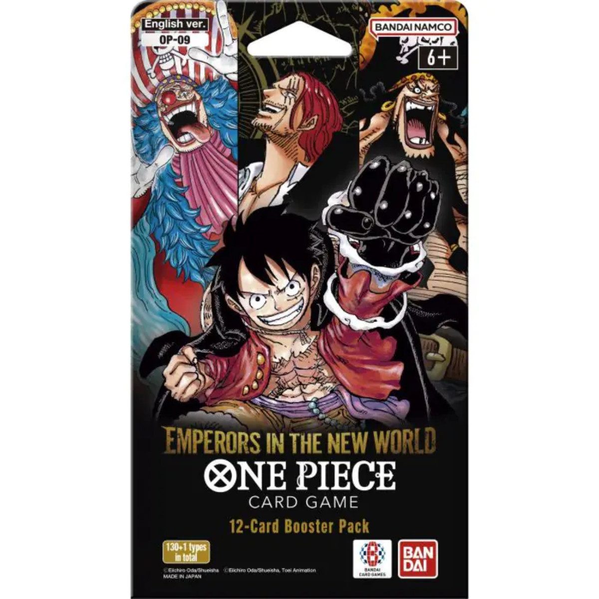 ONE PIECE Card Game OP-09 THE FOUR EMPERORS – SLEEVED BOOSTER - ENG