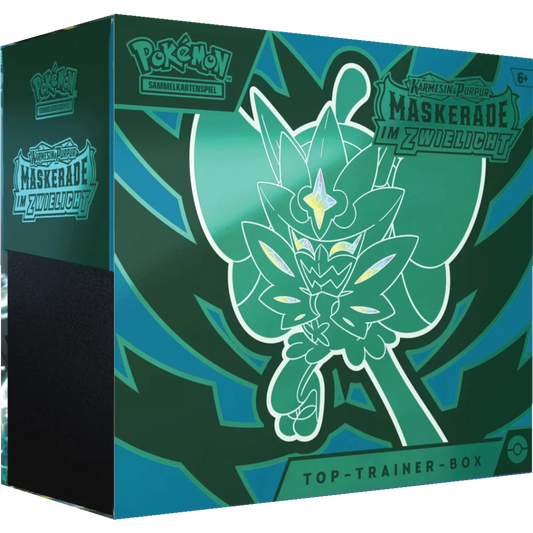 Pokémon Card Game Maskerade im Zwielicht - Top Trainer Box DE