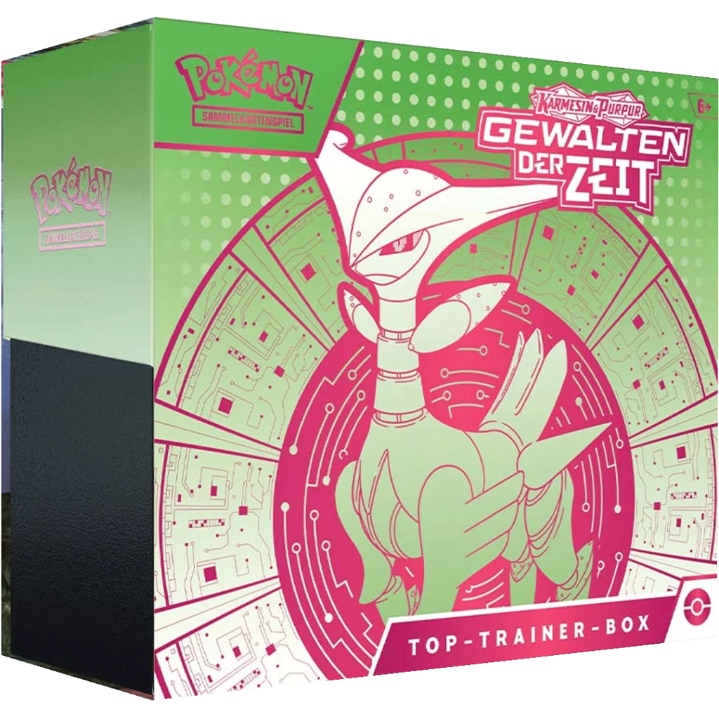 Pokémon Card Game Gewalten der Zeit Top - Trainer Box Zufällige TTB - DE