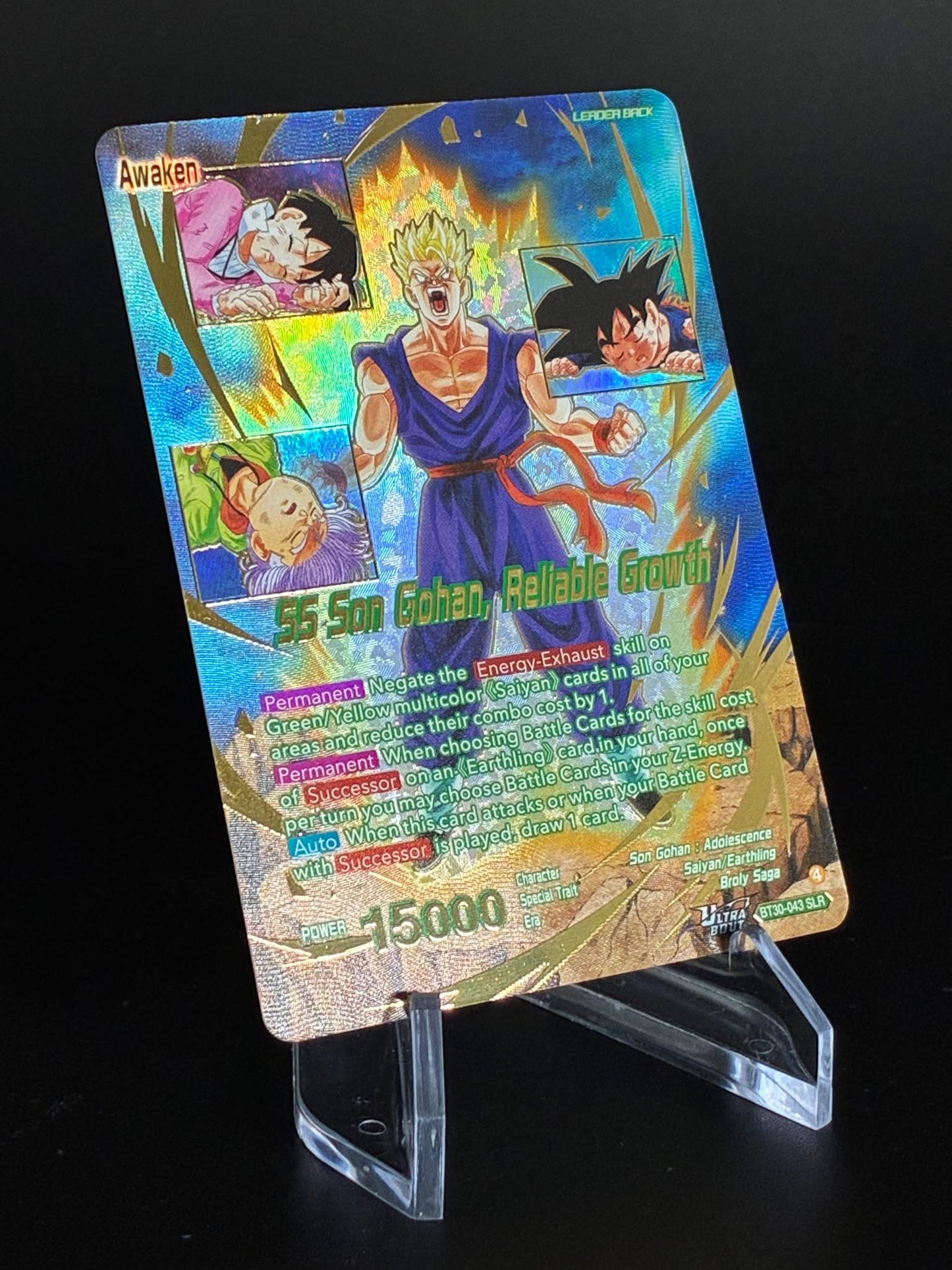 Dragon Ball Super Card Game - Masters Three Glorious Fighters- B30 - Booster Display - ENG