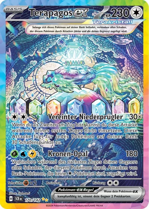 Pokémon Card Game Stellarkrone - Top Trainer Box - DE
