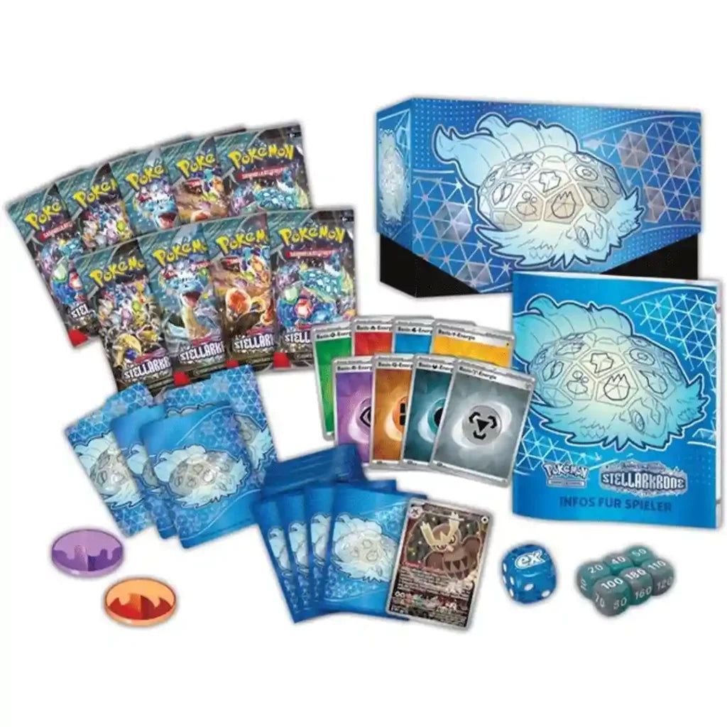 Pokémon Card Game Stellarkrone - Top Trainer Box - DE