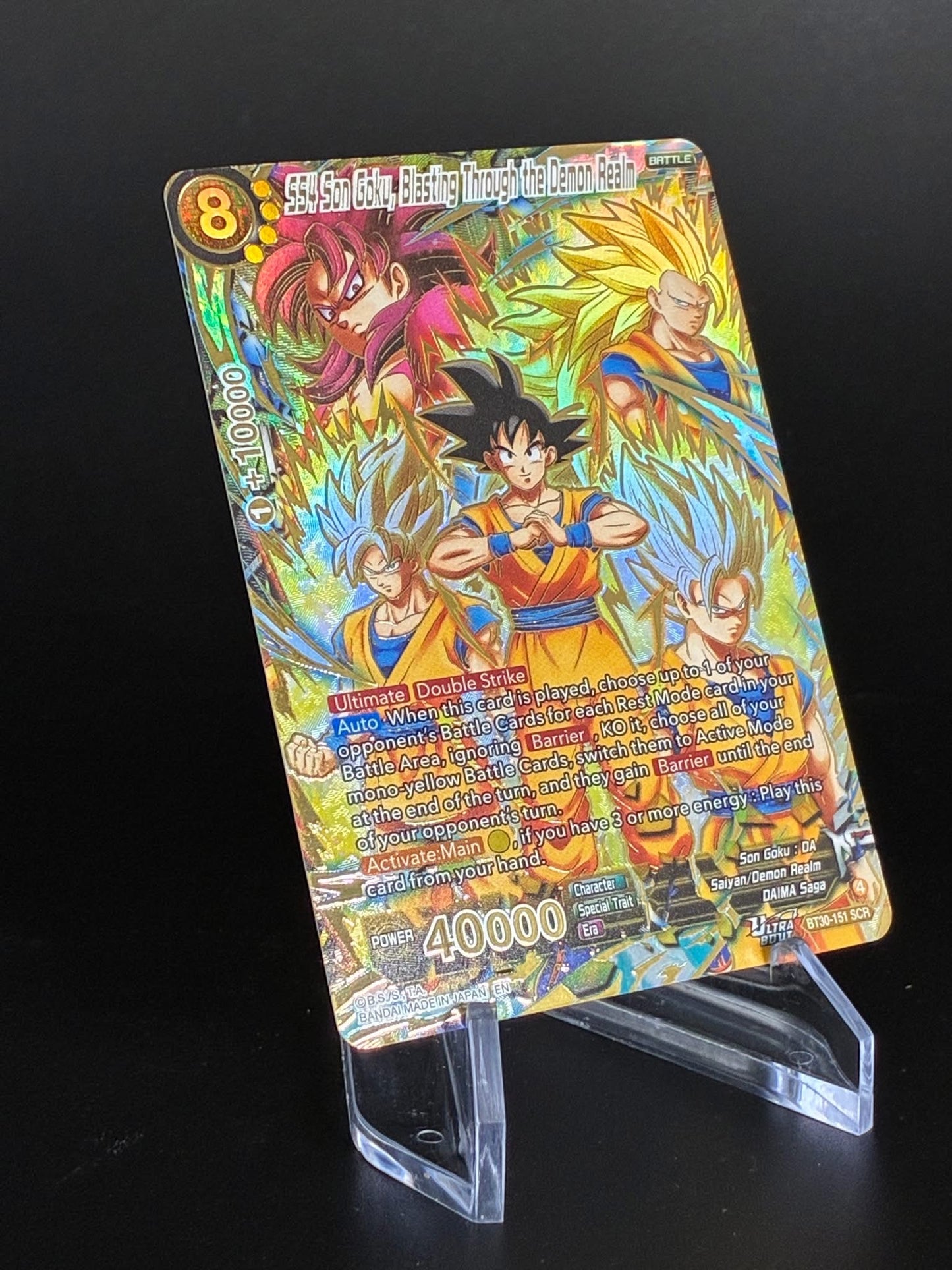 Dragon Ball Super Card Game - Masters Three Glorious Fighters- B30 - Booster Display - ENG
