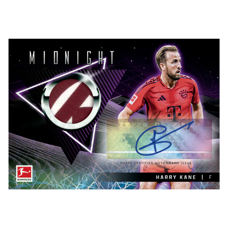 TOPPS MIDNIGHT BUNDESLIGA 24/25 – HOBBY BOX