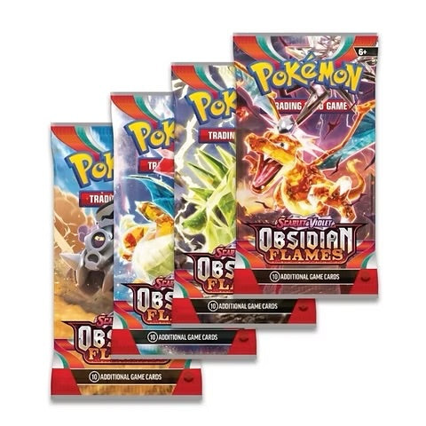 Pokémon Obsidian Flammen Booster Pack - DE