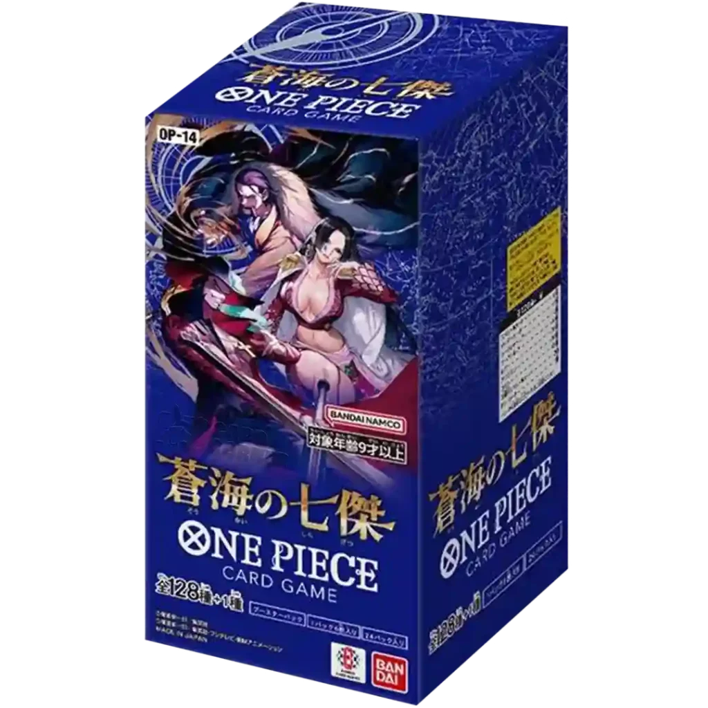 ONE PIECE CARD GAME OP-14 - THE AZURE SEA’S SEVEN - DISPLAY - JP