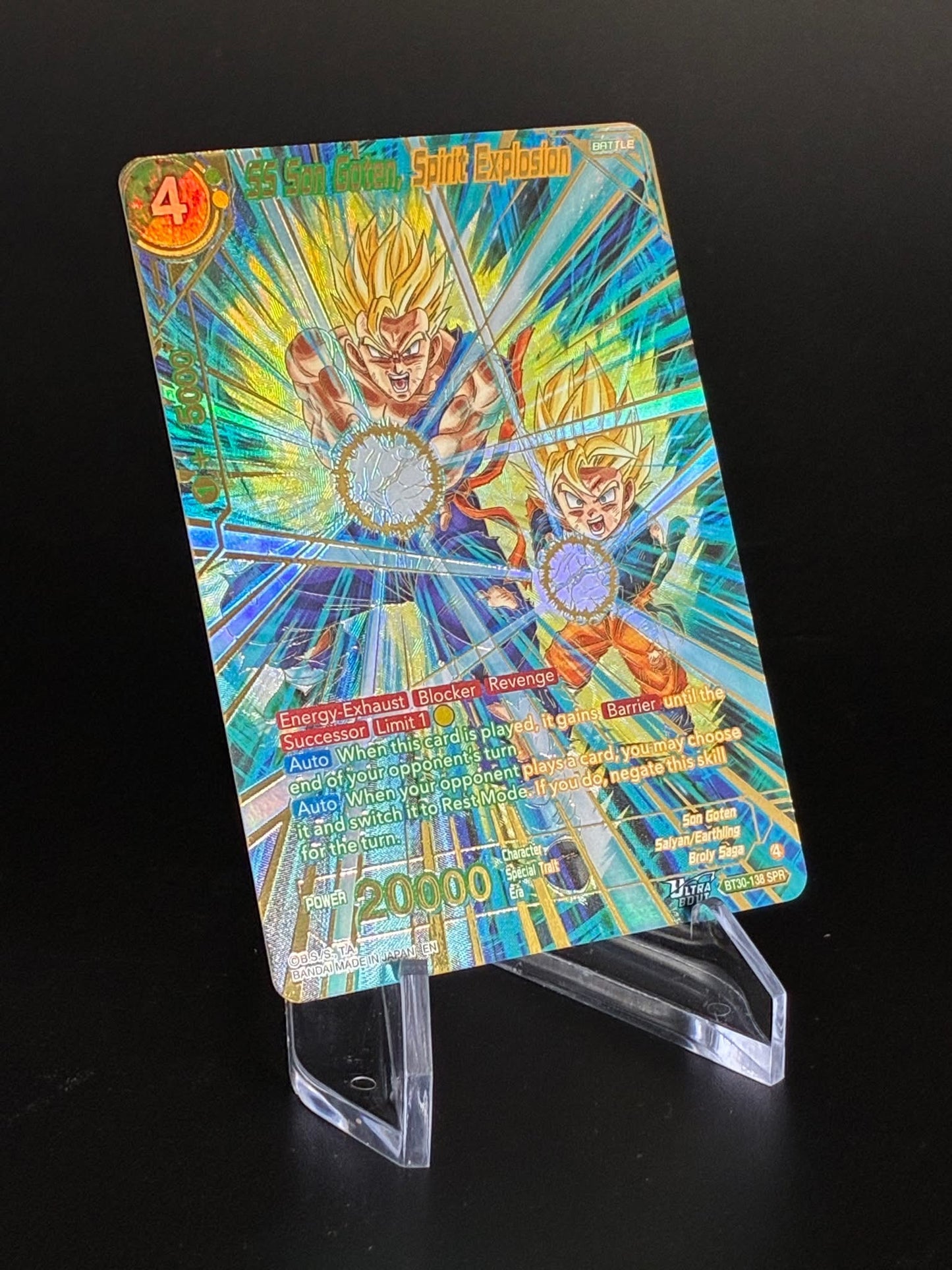 Dragon Ball Super Card Game - Masters Three Glorious Fighters- B30 - Booster Display - ENG