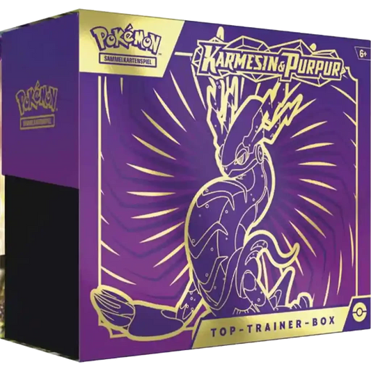 Pokémon Card Game Karmesin und Purpur - Top Trainer Box DE