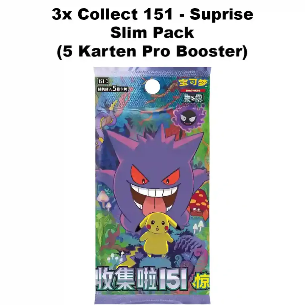 Pokémon Collect 151 Surprise Coin Set EX - CHN