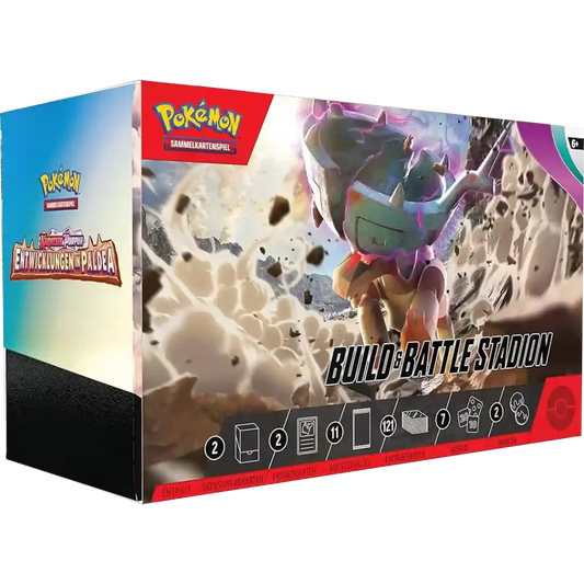 Pokémon Card Game Entwicklungen in Paldea - Build & Battle Stadion DE