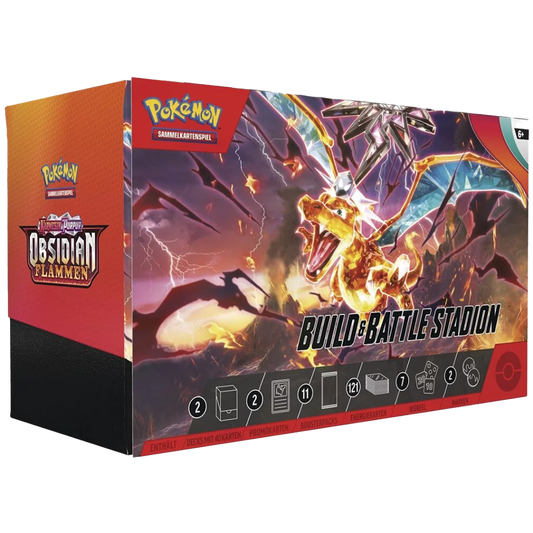 Pokémon Card Game Obsidianflammen - Build & Battle Stadion DE