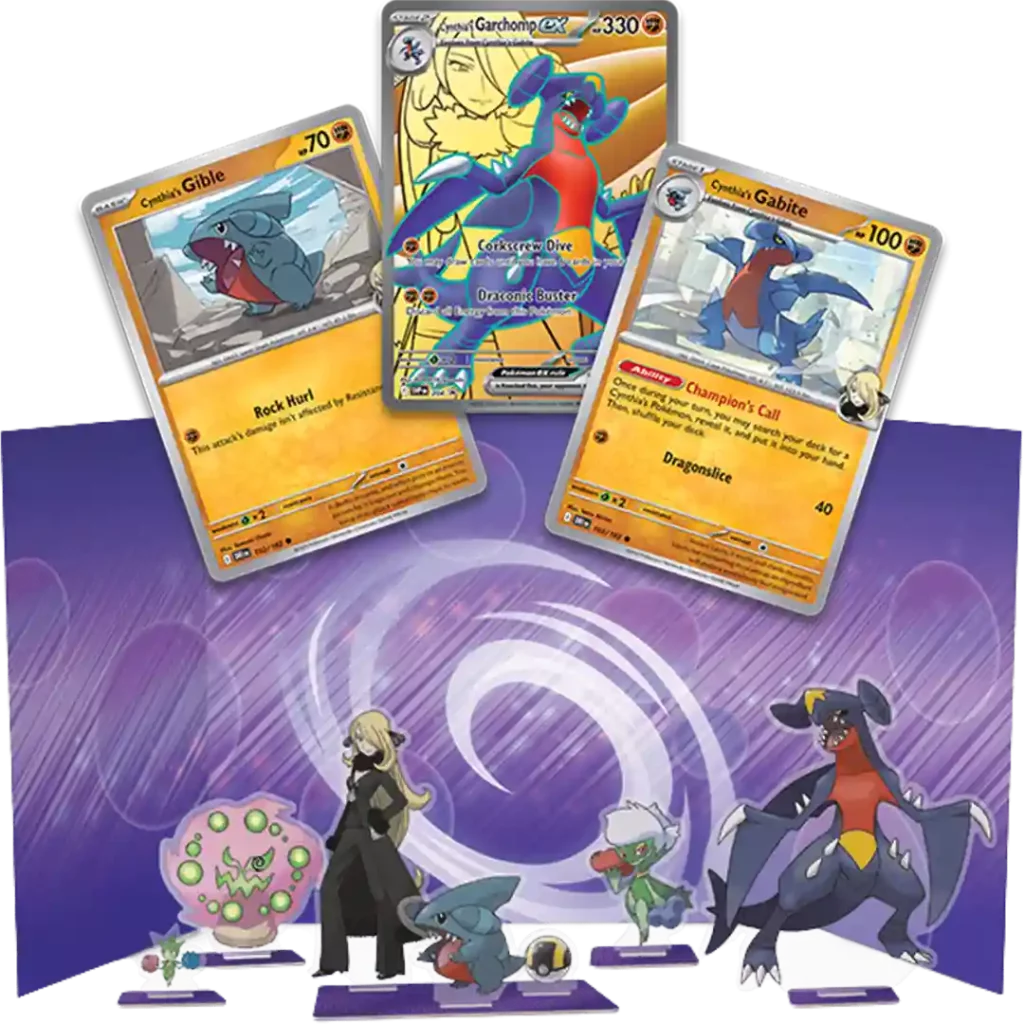 Pokémon CardGame Cynthias Garchomp EX - Premium Collection ENG