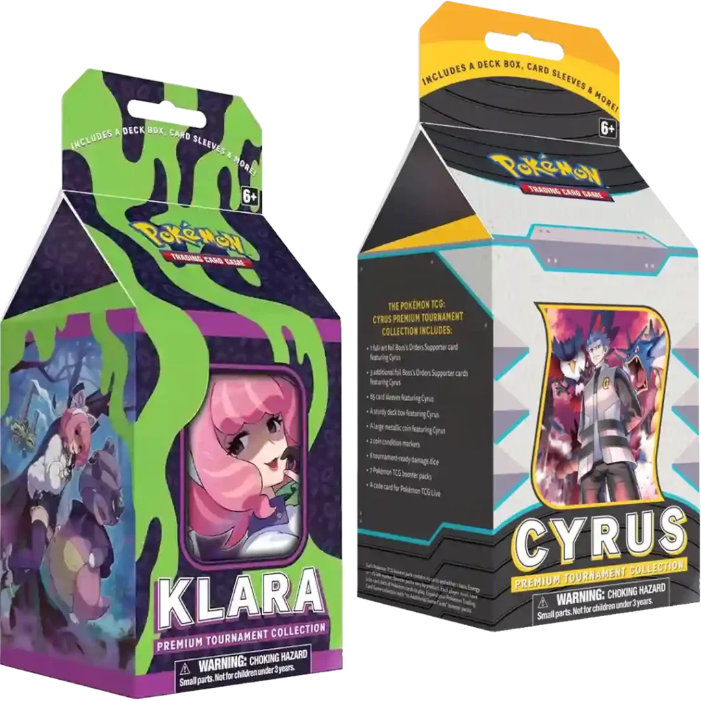 Pokémon Card Game Cyrus & Klara Premium Tournament Collection - Zufällige Auswahl - ENG