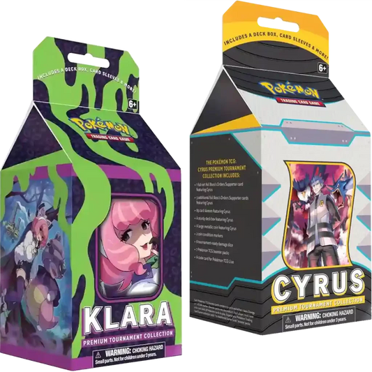 Pokémon Card Game Cyrus & Klara Premium Tournament Collection - Zufällige Auswahl - ENG