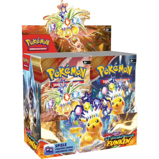 Pokémon Card Game Stürmische Funken Display - DE