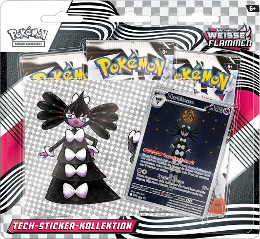 POKÉMON Card Game Tech Sticker Kollektion Karmesin & Purpur Weisse Flammen KP10.5 - DE