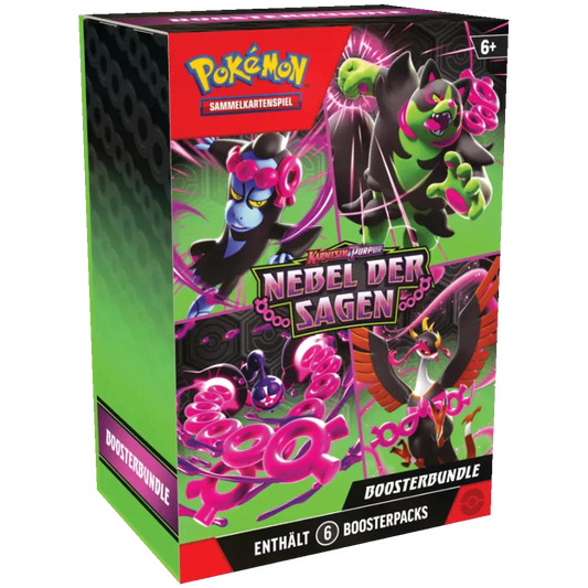 Pokémon Card Game Nebel der Sagen - Booster Bundle - 6 Booster - DE
