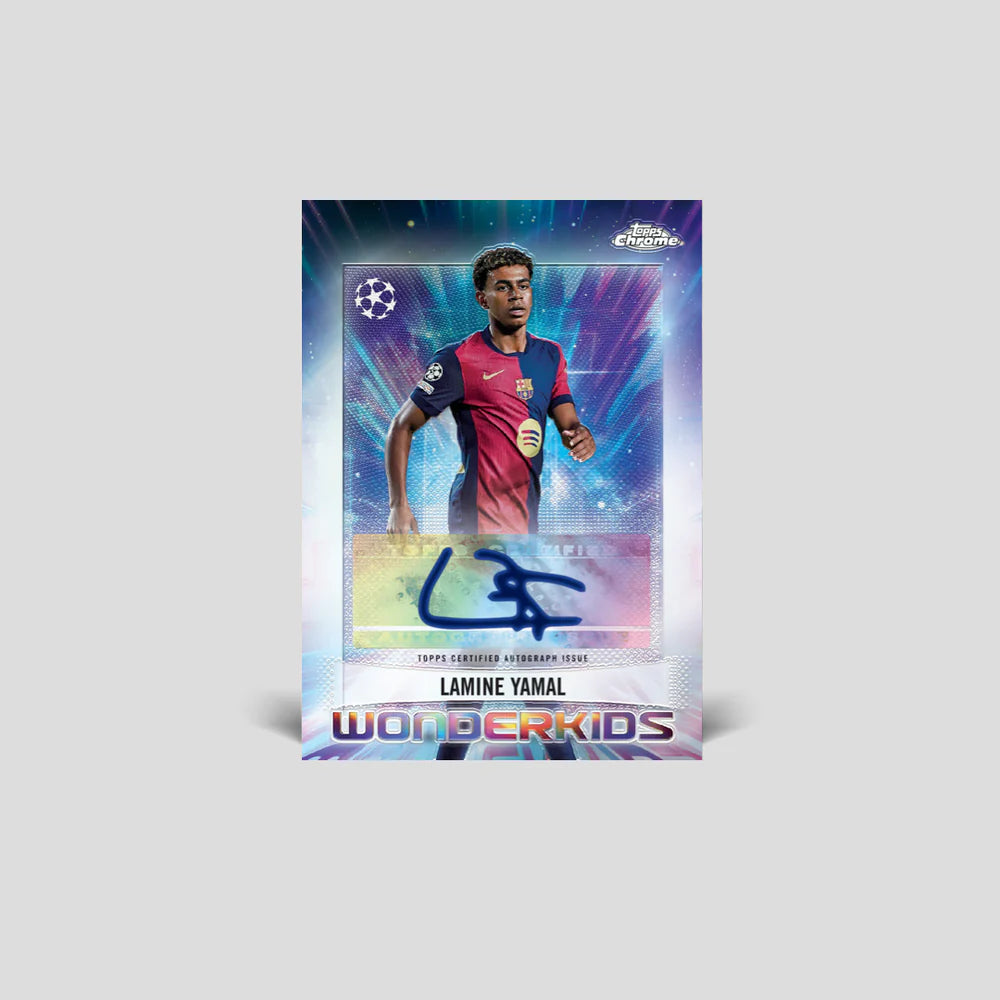 2024-25 Topps Chrome UEFA Club Competitions Hobby Box