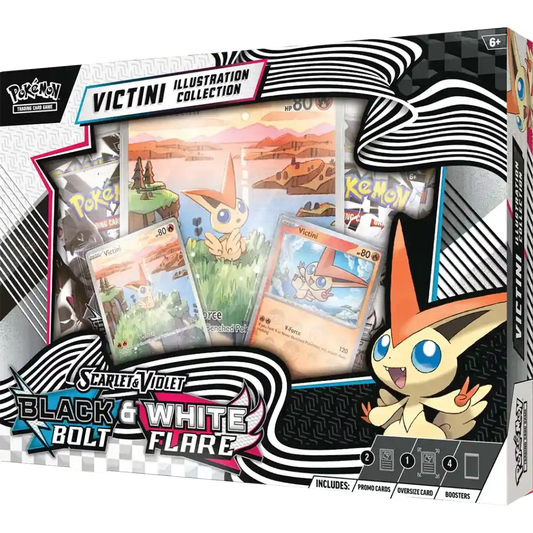 Pokémon Card Game Black Bolt & White Flare - Victini Illustration Collection - ENG