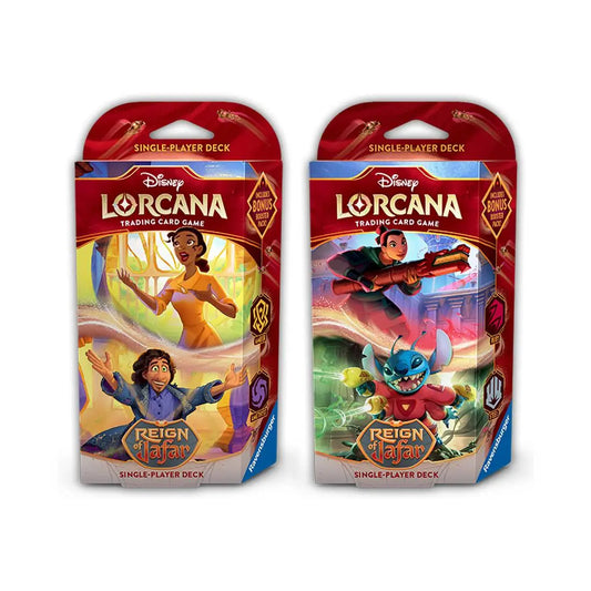 DISNEY LORCANA REIGN OF JAFAR STARTER DECK - ENG