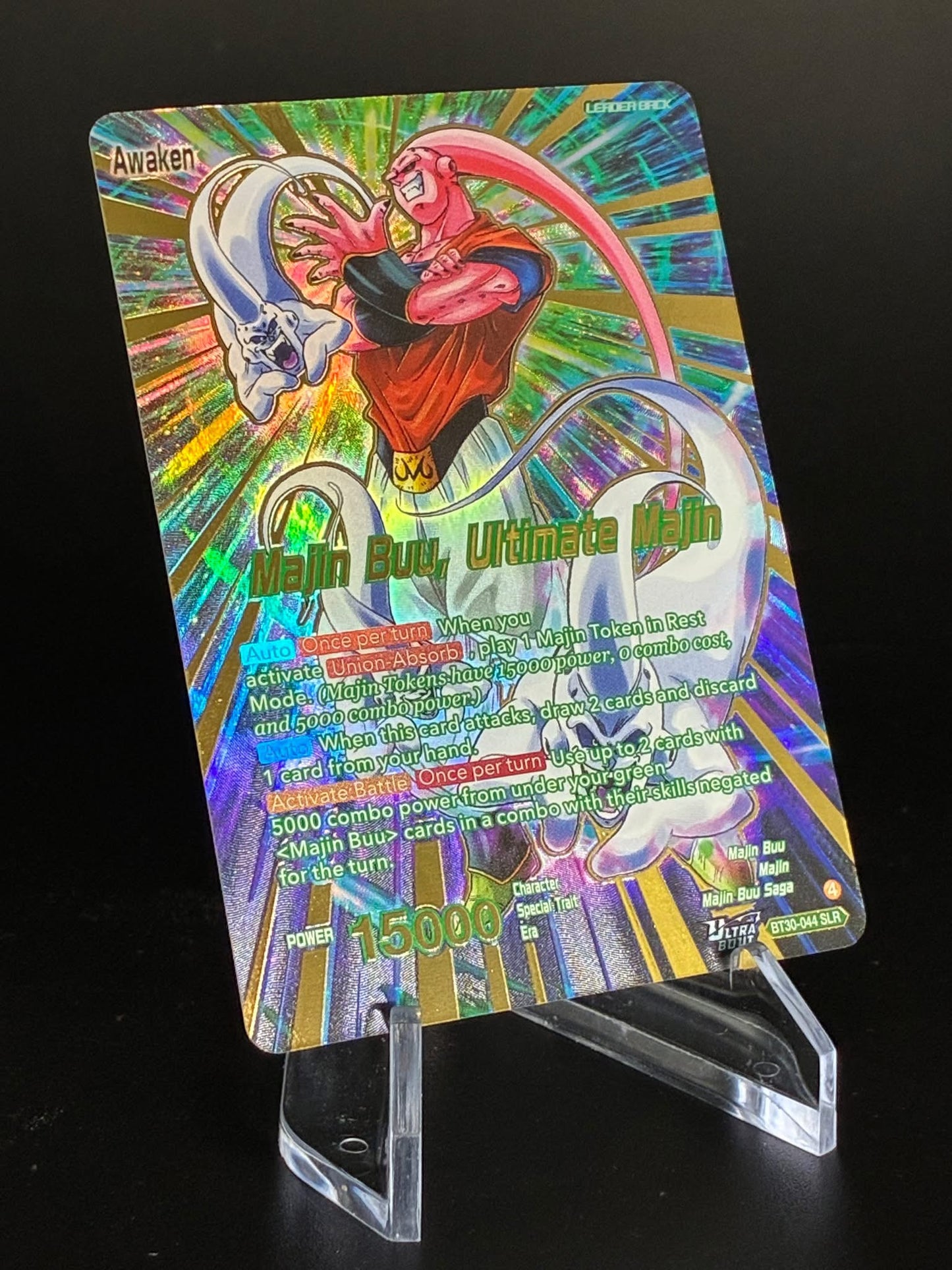 Dragon Ball Super Card Game - Masters Three Glorious Fighters- B30 - Booster Display - ENG