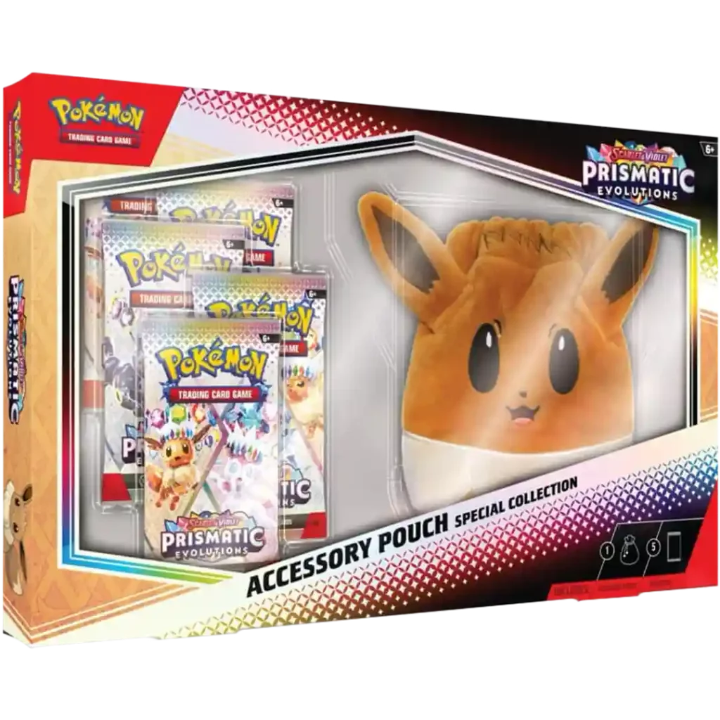 Pokémon Card Game Prismatic Evolutions - Accessory Pouch Special Collection ENG
