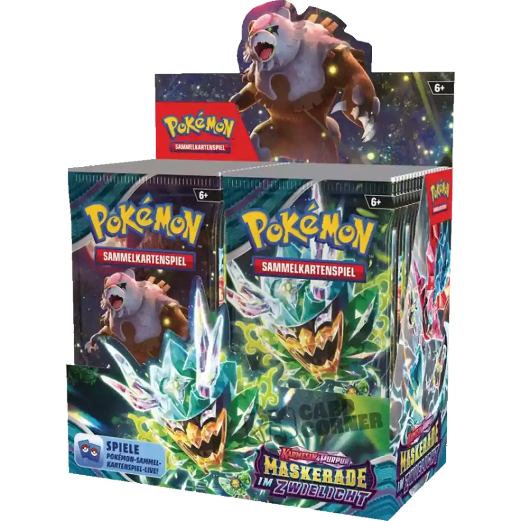 Pokémon Card Game Maskerade im Zwielicht Display - DE