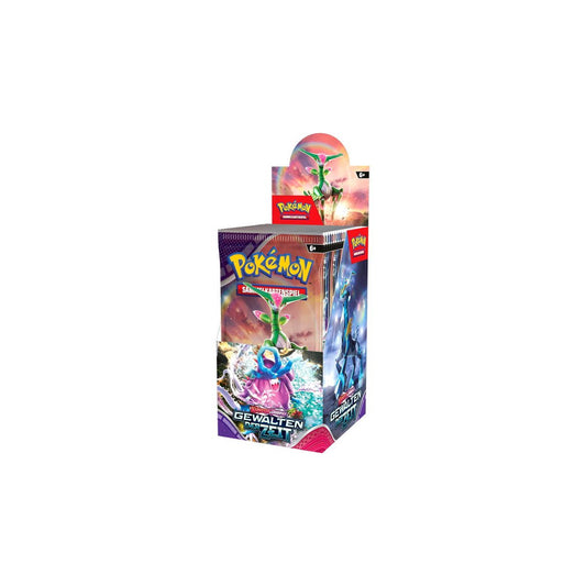 Pokémon Card Game Karmesin & Purpur Gewalten der Zeit Display (18 Booster) (DE)